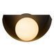 Настенный светильник Lucide BENNI 1xG9 Black, BLACK