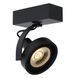 Стельовий точковий світильник Lucide DORIAN LED Dim to warm GU10 (ES111) 1x12W 2200K/3000K Black, BLACK, Чорний, Чорний