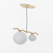Люстра Pikart DewLight 2, Gold/White