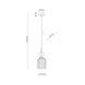 Підвісний світильник TK-Lighting 11039 SOPHIA, Brass