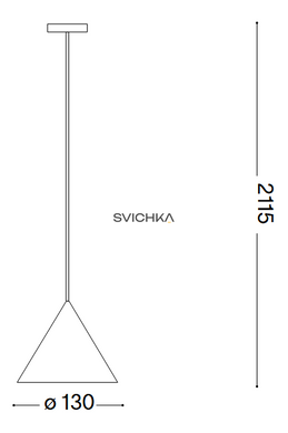 Подвесной светильник Ideal Lux A-line sp1 d13