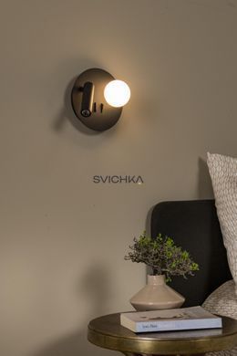 Бра Lucide MATIZ LED 3000K With USB charging point Black