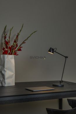 Підлогова лампа для читання Lucide MILNE LED Dim. 1x8W 2700K Black, BLACK, Чорний, Чорний, Чорний