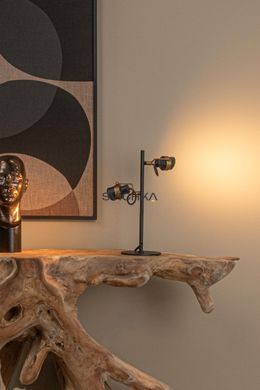 Настільна лампа Lucide TUNDRAN 2xGU10 Black, BLACK