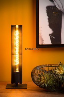 Настольная лампа Lucide LIONEL 1xE27 Black