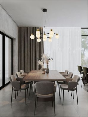 Люстра Nova luce OVALINO 10, Gold/Black