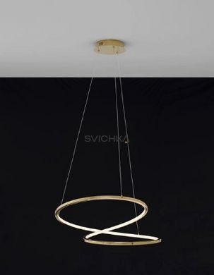 Підвісний світильник Nova luce GIRISH 1, Gold, Золотий, Золотий, Золотий, 1