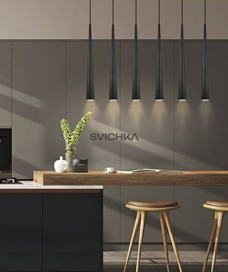 Светильник подвесной KLOODI DECO PE-SURMA800 7W 3K BK