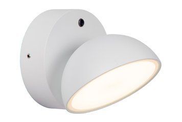 Настінний світильник для дому/вулиці Lucide FINN LED 1x12W 3000K IP54 Day/Night Sensor White, WHITE, Білий