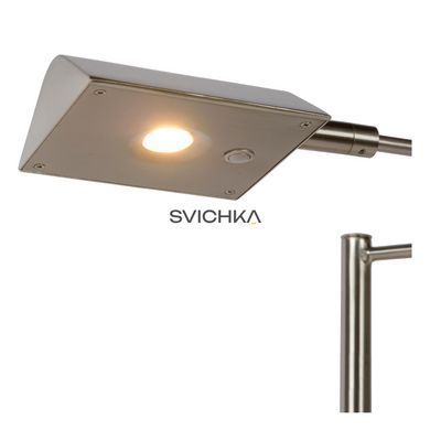 Настільна лампа Lucide NUVOLA &Oslash; 20 cm LED Dim. 1x9W 3000K Satin Chrome, Satin Chrome