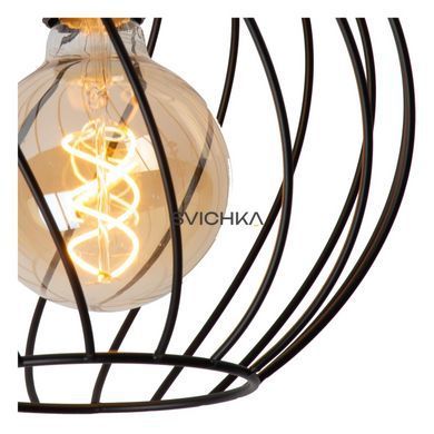 Потолочный светильник Lucide DANZA &Oslash; 25 cm 1xE27 Black