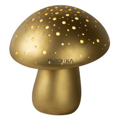 Настольная лампа Lucide FUNGO 1xE14 Matt Gold / Brass