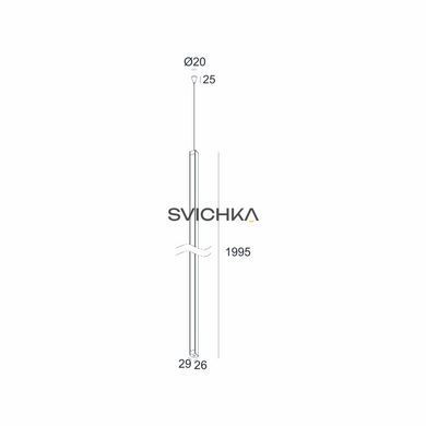 Подвесной светильник Skarlat RHL77008 40W BK 3000K