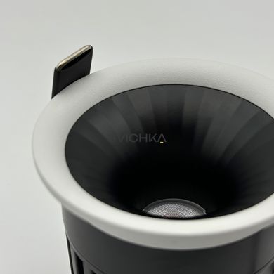Встроенный светильник Skarlat RSL74298 12W WH+BK 3000K