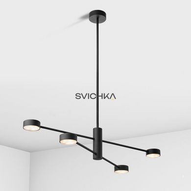 Люстра Imperium Light Antenna 4, Black, Чорний, Чорний, Чорний