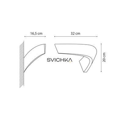 Настенный светильник Icone Luce Boomerang LED BI