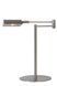 Настільна лампа Lucide NUVOLA &Oslash; 20 cm LED Dim. 1x9W 3000K Satin Chrome, Satin Chrome