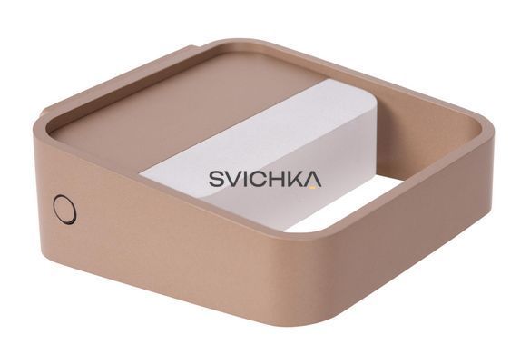 Аккумуляторный настенный светильник Lucide SILVI Battery pack/batteries LED Dim. 1x3,7W 2700K Rust Brown