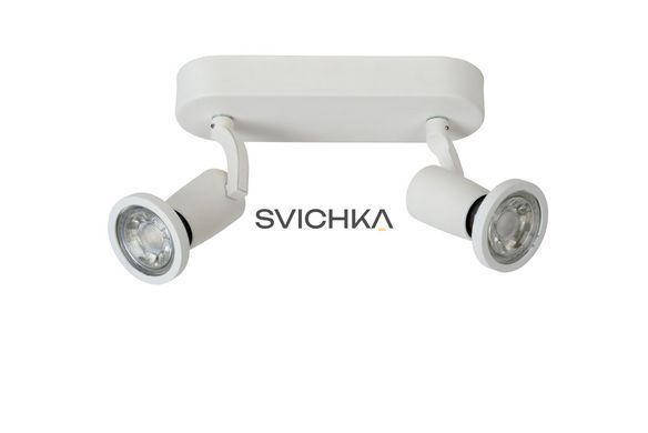 Стельовий точковий світильник Lucide JASTER LED LED GU10 2x5W 2700K White, WHITE