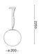 Ideal Lux MAPA FADE SP1 D20 Хромовый 140711