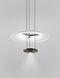 Підвісний світильник Vistosi Dione G, White/Nickel