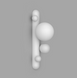Бра Babich Studio Lunar W, White