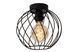 Потолочный светильник Lucide DANZA &Oslash; 25 cm 1xE27 Black, BLACK