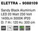 Підвісний світильник на розтяжці Nova luce ELETTRA L, Black