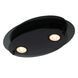 Потолочный светильник Lucide OKNO 2xGU10 Black, BLACK