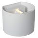 Настенный точечный светильник для ванной Lucide AXI LED 2x3,5W 2700K IP54 Adjustable beam angle White, WHITE