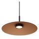 Подвесной светильник Lucide MENGA &Oslash; 40 cm LED Dim. 1x11W 2700K Amber, Amber, Янтарный, Янтарный