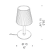 Настільна лампа De Majo Lume L1 0LUME0L10