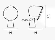 Настольная лампа Foscarini Binic