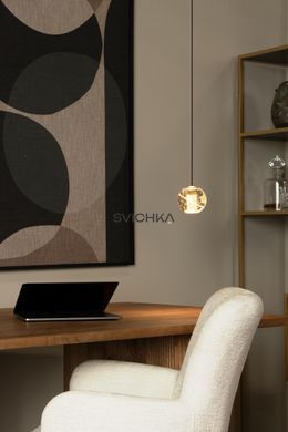 Подвесной светильник Lucide DILENKO &Oslash; 14 cm LED 1x4,2W 2700K Matt Gold / Brass