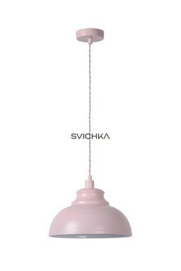 Підвісний світильник Lucide ISLA &Oslash; 29 cm 1xE14 Pink, Pink, Рожевий