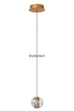 Подвесной светильник Lucide DILENKO &Oslash; 14 cm LED 1x4,2W 2700K Matt Gold / Brass