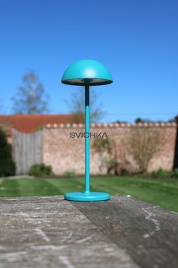Акумуляторна настільна лампа для дому та вулиці Lucide JOY Battery pack/batteries &Oslash; 12 cm LED Dim. 1x1,5W 3000K IP54 Turquoise, Turquoise