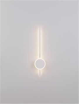 Настінний світильник Nova Luce CLOCK 60, White