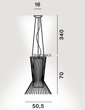 Подвесной светильник Foscarini Allegretto Vivace, Copper