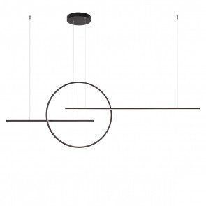 Підвісний світильник REDO 01-1737 GIOTTO Black + Dimmable, Чорний