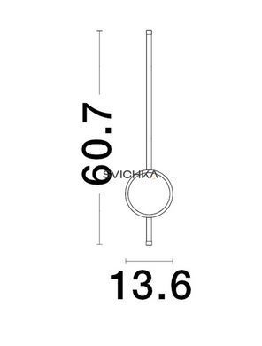 Настенный светильник Nova Luce CLOCK 60