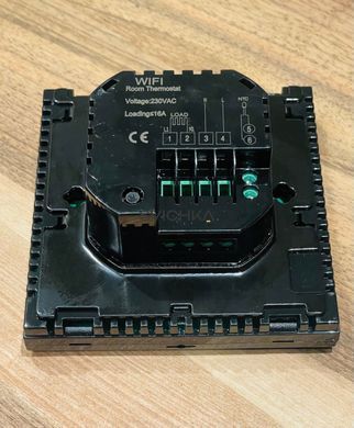 Терморегулятор ECOTERM SN Wi-Fi Black