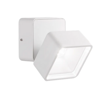 Вуличне бра Ideal Lux Omega ap square 4000k, White