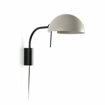 Настінний світильник Faro DOMINICA, Black/Beige