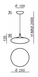 Подвесной светильник Linea Light Squash_P 7948