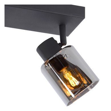 Потолочный точечный светильник Lucide ALION 2xE14 Black