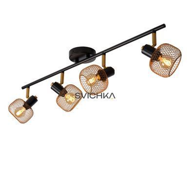 Стельовий точковий світильник Lucide MAREN 4xE14 Matt Gold / Brass, Matt Gold / Brass, Matt Gold / Brass, Matt Gold / Brass