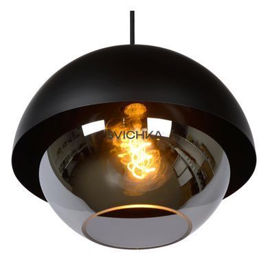 Підвісний світильник Lucide COOPER &Oslash; 30 cm 1xE27 Black, BLACK