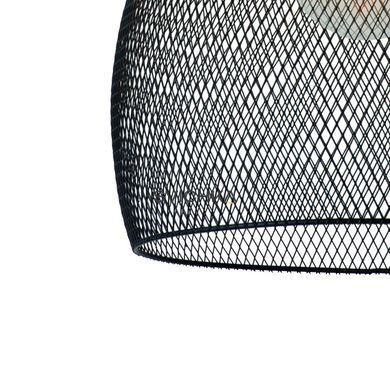 Підвісний світильник Lucide MESH &Oslash; 28 cm 1xE27 Black, BLACK, Чорний, Чорний