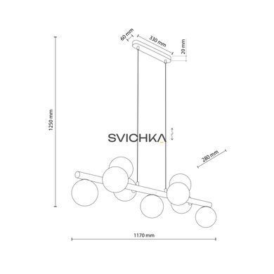 Подвесной светильник TK Lighting ESTERA 9